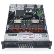 Used Server R730 8SFF E5-2678 V3 DDR4 16GB RAID H330 750W PSU 2u Rack Server